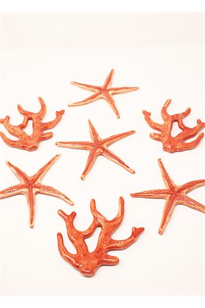 Ceramic coral branch placeholder L'Oasi ceramiche | SEGNAPOSTOCORALLOROSSO